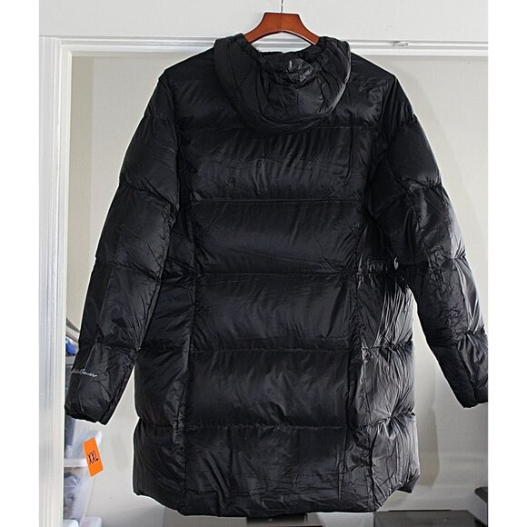 New Eddie Bauer - Luna Peak 550 FP Down Parka in Black - size XXL - Picture 2 of 12